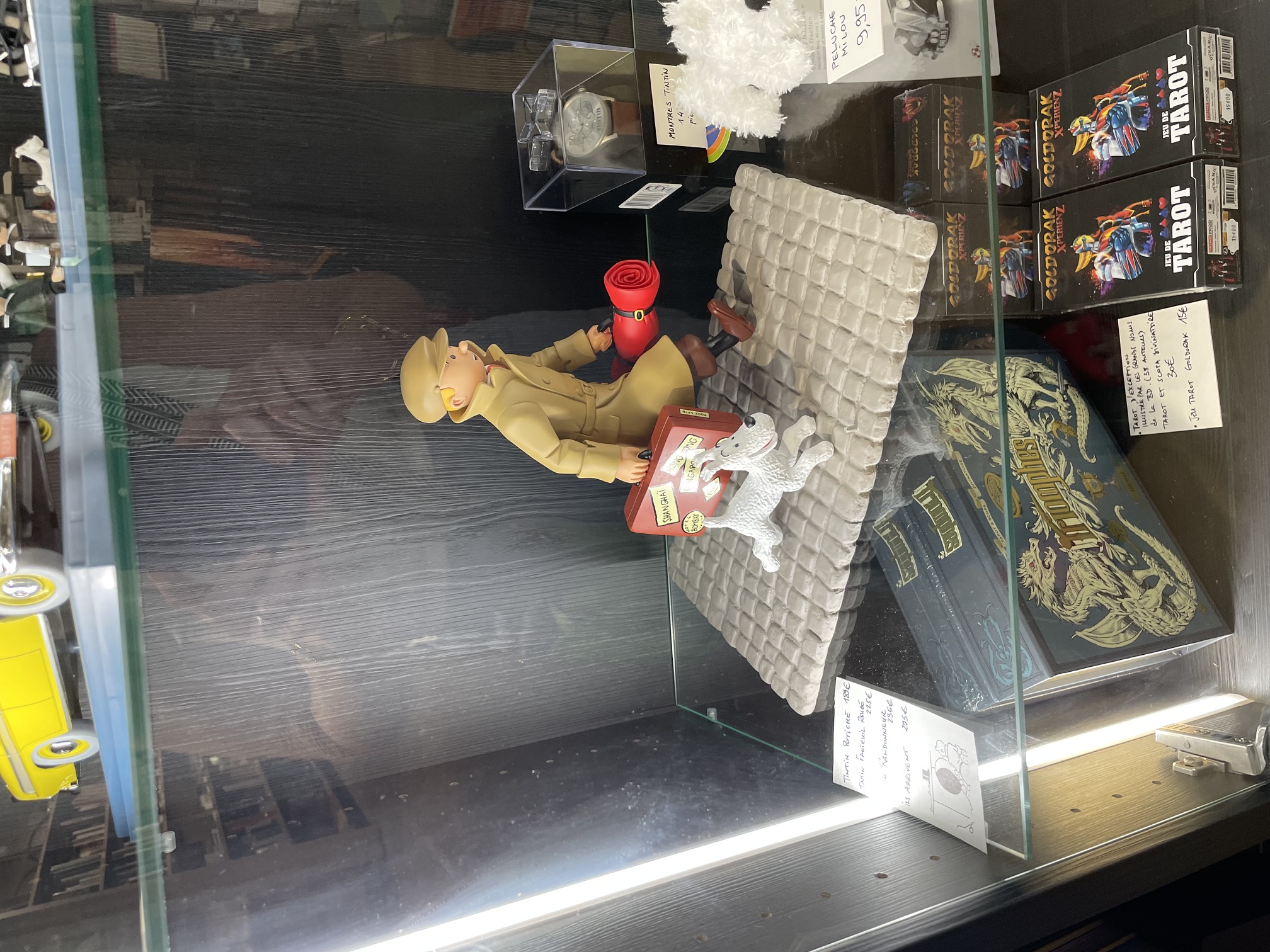 Bookstore figurine in Antibes